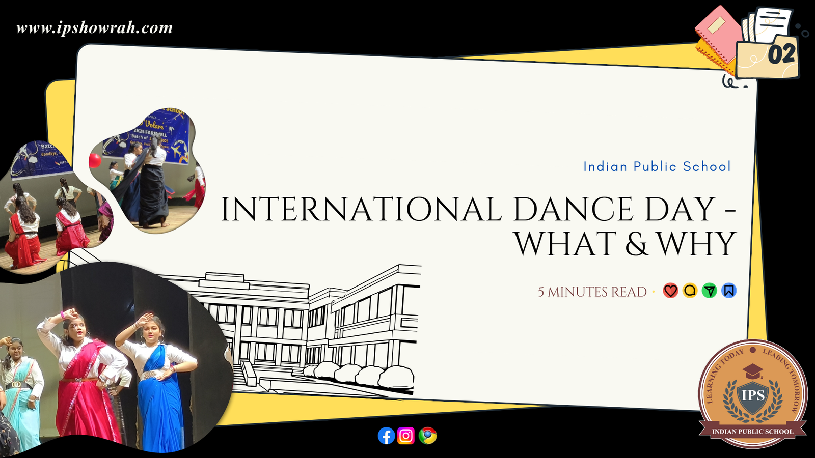 International Dance Day - What & Why - Indian Public School - Howrah