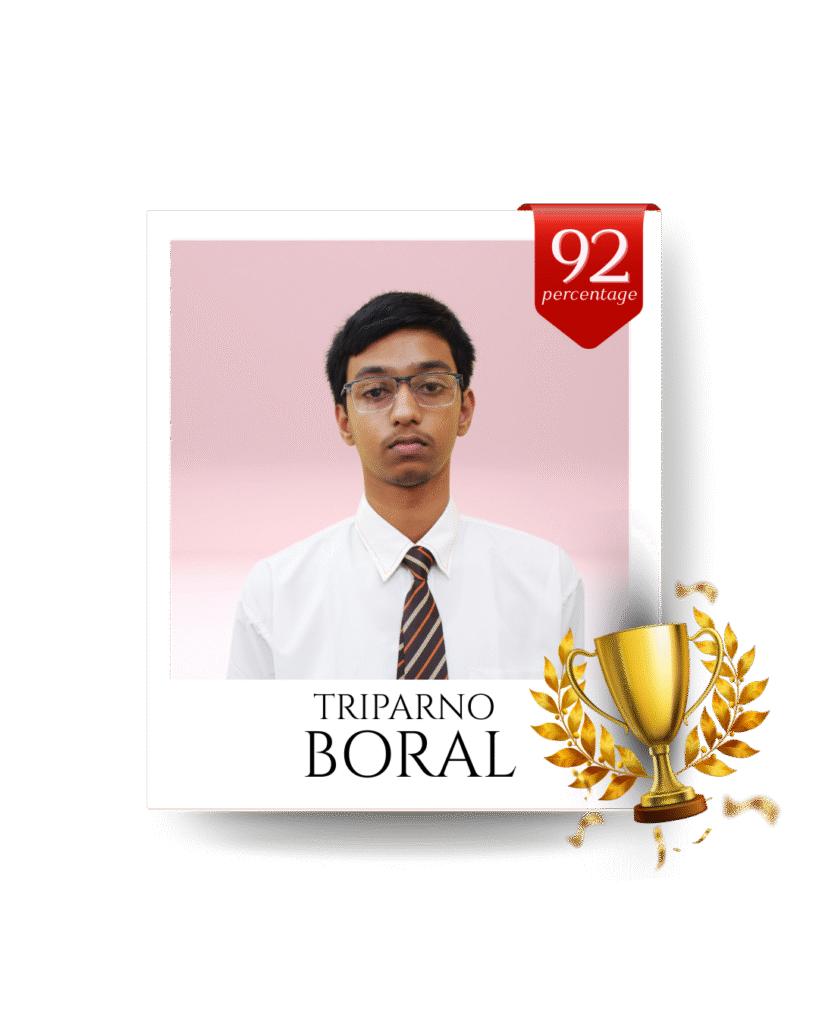 Indian Public School, CBSE Results, Topper, Triparno Boral - 92 percentage
