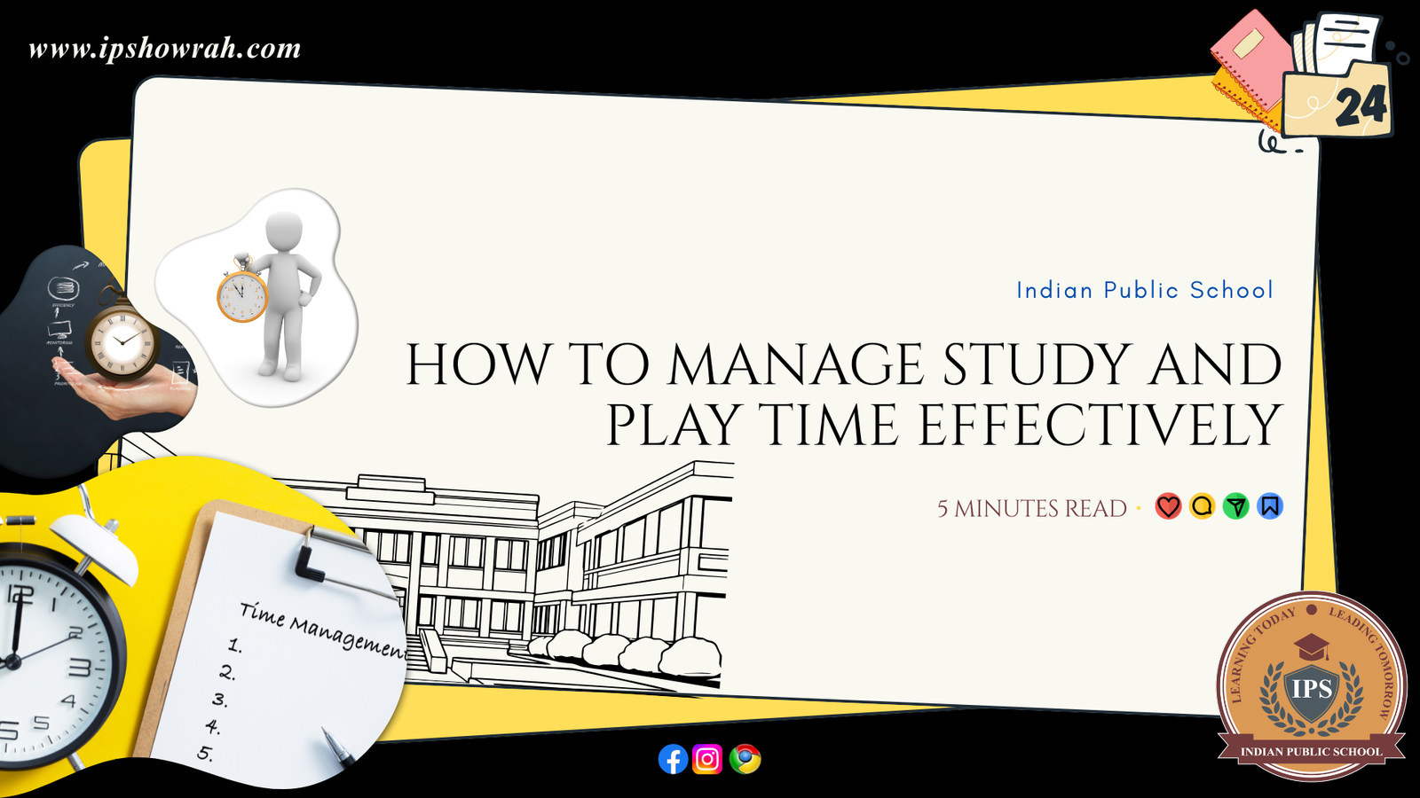 How to manage study and play time effectively